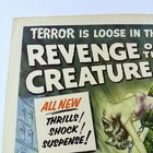1955 Revenge Of The Creature Original 11x14    Title Lobby Card Cult Horror