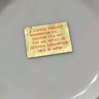 Vintage Capsco Plate Virginia Souvenior Collector 3  Mini Blue   White Japan 