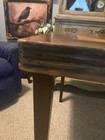 Antique Castlewood Wood Folding Card Table 1900 1940s