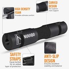 Cushioned Barbell Pad For Lunges And Hip Thrusts - Protects  Assorted Colors 