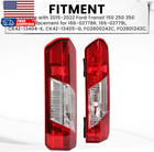 Pair Tail Light Compatible With 2015-2024 Ford Transit 150 250 350 350hd E-trans