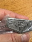 Boy Scout Metal Old Lakota 175 Early Design Scarce Neckerchief Slide Nip