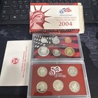 2004 United States Mint Silver Proof Set - Complete In Mint Box W  Coa