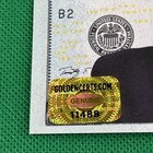 President Donald Trump 45 47 Signed  100 Trump Bill Coa Hologram Autographed