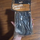 Vintage Diamond Padded Camera Case Black Cordura Nylon Fits Kodak Disc Cameras