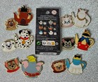 Loungefly Disney Teapot   Teacup Blind Box Aristocats Dutchess Marie 2 Pin Set
