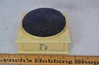 Antique Sewing Box drawer  Pin Cushion  4 5 X  5 X 2 5 Celluloid Edwardian 1890