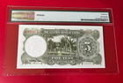 China Central Bank Of China 1936 5 Yuan Pmg 64 Choice Uncirculated Pick  213c