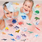 Shark Bath Bombs For Kids With Surprise Inside Sea Animals Natural And Safe