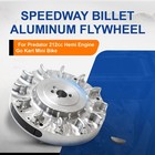 Speedway Billet Flywheel For Predator 212cc Hemi Only Silver 32 Degree 3 33lbs