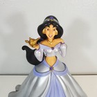 Disney Aladdin Princess Jasmine Coin Bank 9 5  Glitter Dress Genie Figure