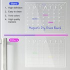 Magnetic Dry Erase Monthly Calendars Weekly Planner Message Board For Fridge Us