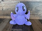 Neopets Purple Shoyru 12  Interactive Talking Plush 2003 Thinkway Toys Rare