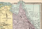 1899 Antique Australia Map George Cram Map Of Australia Gallery Wall Decor 2361