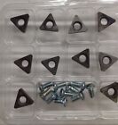 6914-10 Ammco Negative Rake Brake Lathe Bits Carbide Insert  10 Pcs  No  9069141