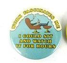 Vintage Bud Light Spuds Mackenzie And Comedy Pieces Of Flair 1 -1 5  Pin Buttons