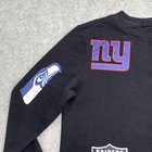 Nfl Teams Sweatshirt Mens Large Black Nfl Football Primark Crewneck Logos