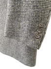 Vtg Men s Wool Tweed Check 3 Button Blazer Gray Beige Blue  39 40 Canvassed