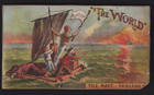 4 20 1882 New Britain Ct Trade Card  Opera House Adv   the World  The Raft  V824