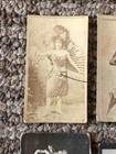 Lot Of  4  1890 s Sweet Caporal   Ogden s Guinea Actress Cigarette Cards