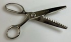 Vintage Gingher 7 1 2    Pinking Shears W original Box Cuts Zigzag Excellent Cond