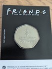 Friends Tv Series Official Commemorative 50p Shaped Coin