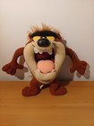Looney Tunes Taz Plush Stuffed Animal Brown 19cm Warner Bros  Animation