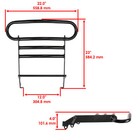 Caltric Front Bumper Brush Guard For John Deere X300 X304 X320 X324 X330 X340