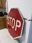 Stop Sign 24  Authentic Retired Street Traffic Road Sign Lot  3-22