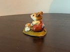 Wee Forest Folk M-109 Campfire Mouse Camping Vintage Retired Mint W  Box