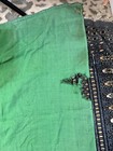Vtg Guyana Stitched Flag 36x72