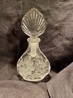 Lot Of 2 Vintage Boudoir vanity Perfume Bottles Princess House 24  Crystal 