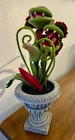 Hyde   Eek  Ghoulish Garden Venus Fly Trap Halloween Faux Plant 15    Nwt