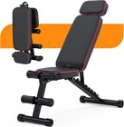 Pre-owned Foldable Adjustable Workout Bench 800lbs For Home Gym Training