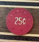 The Post Casino California Ca 25    25 Cent Poker Chip Gaming Token