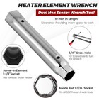 Electric Water Heater Tune Up Kit  Includes Two 4500w 240v Water Heater Elements