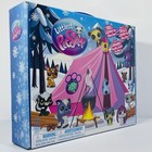 Brand New In Box Littlest Pet Shop Cozy Campfire Collector Set Series