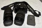 Canon Eos Digital Dslr Camera With Ef-s 18-55mm Lens Bundle Used
