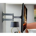 Full Motion Tv Wall Mount Bracket Swivel Tilt 17 22 24 26 32 40 42 Inch Led Lcd