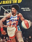 Julius Erving Signed Sports Illustrated Magazine 5 17 76 Beckett Auto Nets Dr J