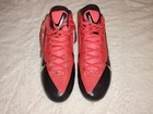 Nike Alpha Pro 3 4 Td Football Cleats Red black Size 10  y307 