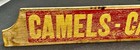 Vintage 33  Advertising Wood Store Dispaly Tobacco Camels   Cavaliers Cigarettes