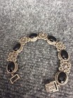 Beautiful Vtg Art Deco  Sterling Silver 925  Ornate Marcasite  Bracelet 