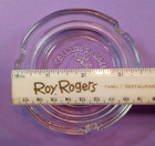 Vintage Caesars Palace Las Vegas Casino 3    Clear Glass Ashtray