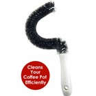 Coffee Brush For Glass Decanter Coffee Pot Bowl Carafe Curved Scrub Clean