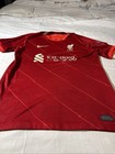 Liverpool 2021 22 Home Football Shirt Nike Soccer Jersey Size Medium Please Read