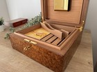 Handmade Burl Humidor By Manning Of Ireland