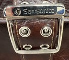 Vintage Samsonite Silhouette  Soft Shell Suitcase Brown Luggage Travel Case