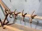 Antique Cast Iron Meat Rack Hook Pot Holder Industrial Kitchen Vintage Butcher