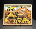  set Of 2  Melissa   Doug Construction Themed Jigsaw Puzzles   Great Condition